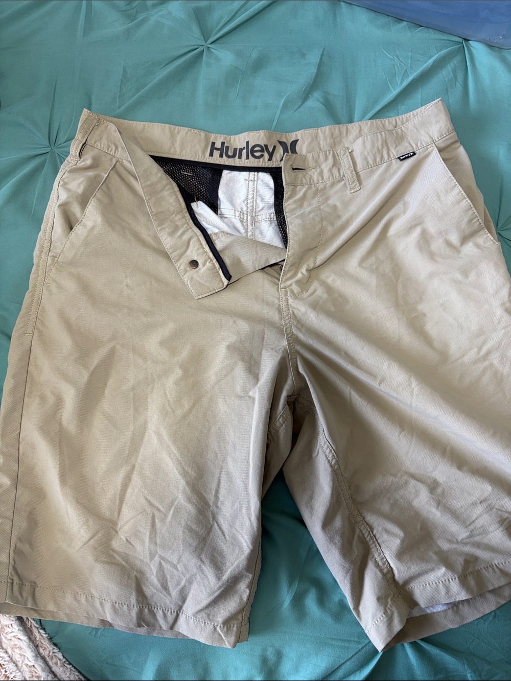 Hurley Beige Men's Casual Shorts